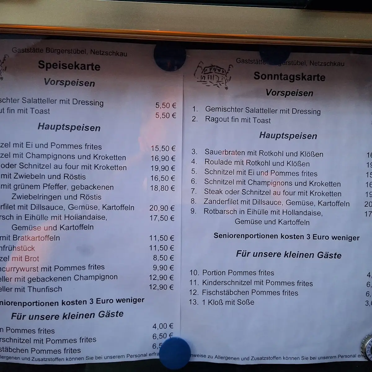Speisekarte photo 4