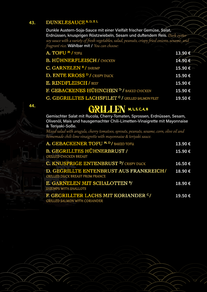 Speisekarte photo 3