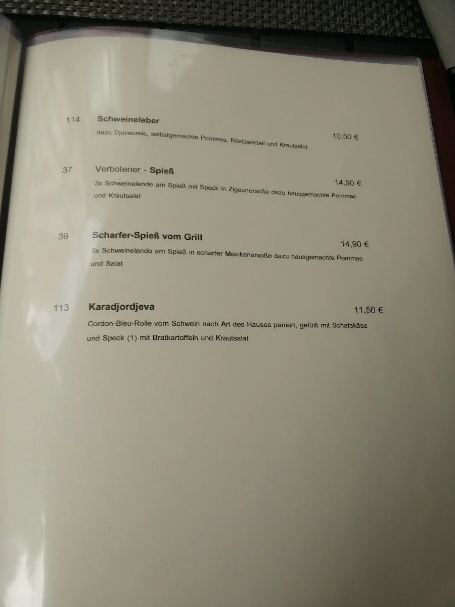Speisekarte photo 8