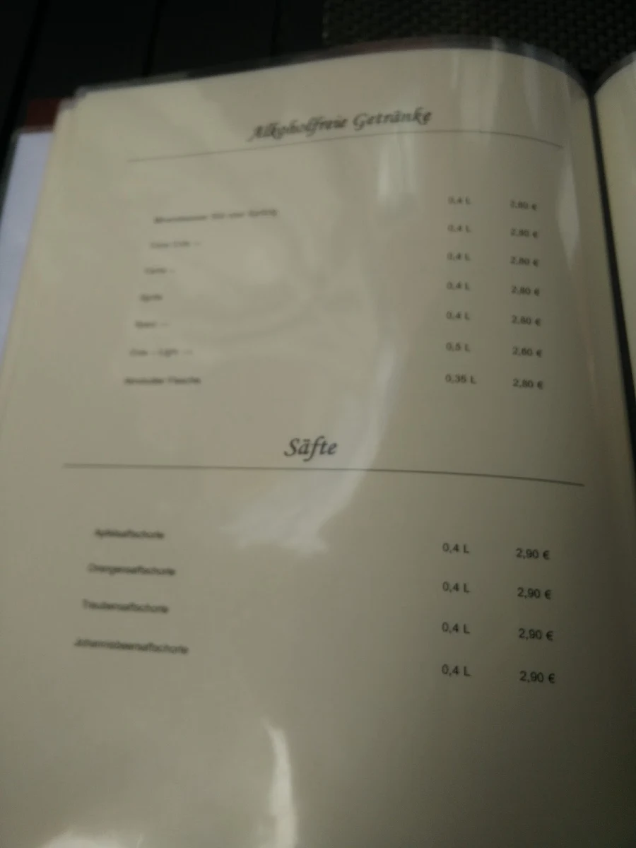 Speisekarte photo 9