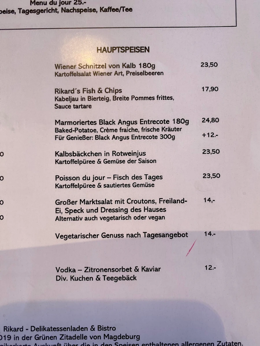 Speisekarte photo 5