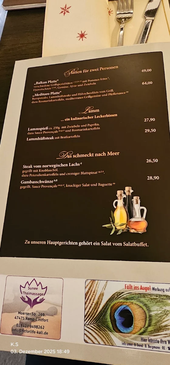 Speisekarte photo 1