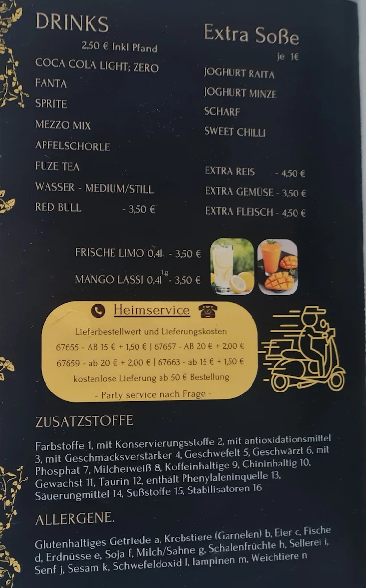 Speisekarte photo 2
