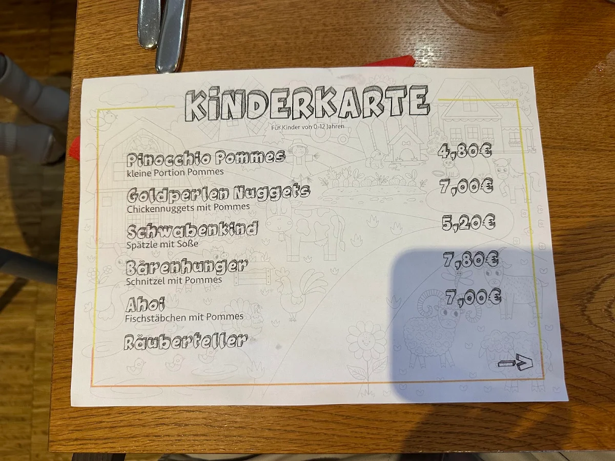 Speisekarte photo 1