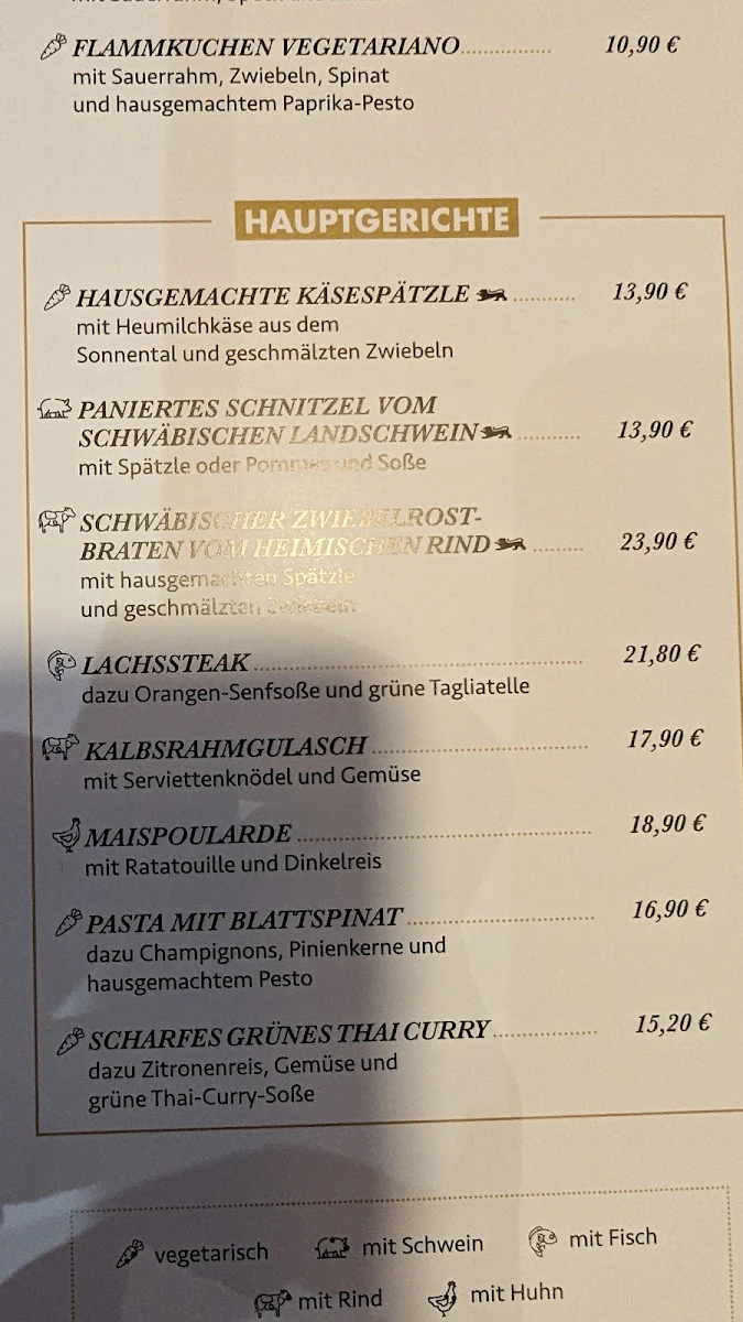 Speisekarte photo 2
