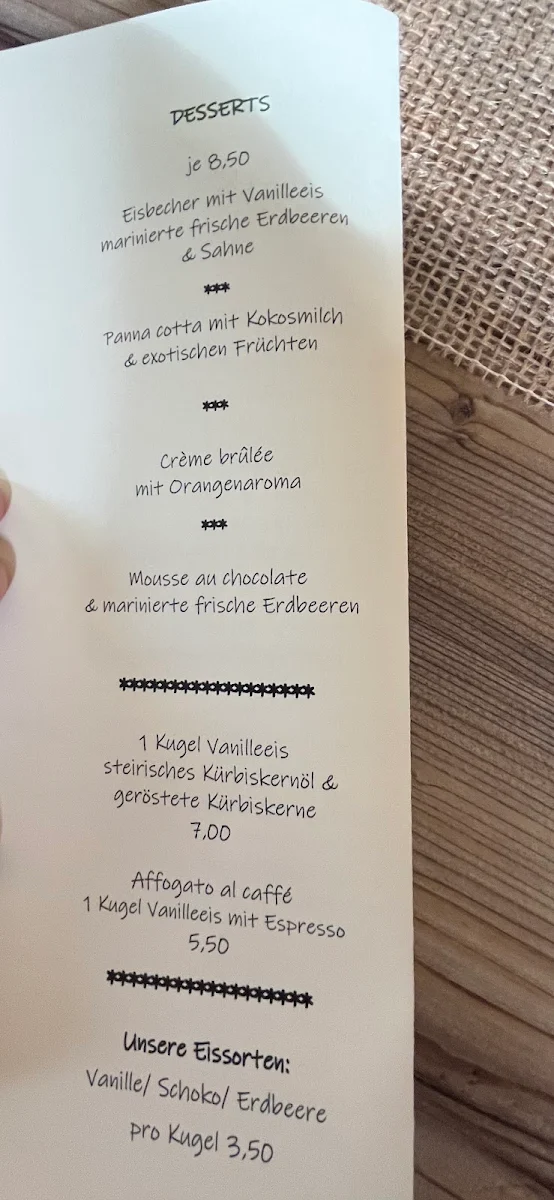 Speisekarte photo 2