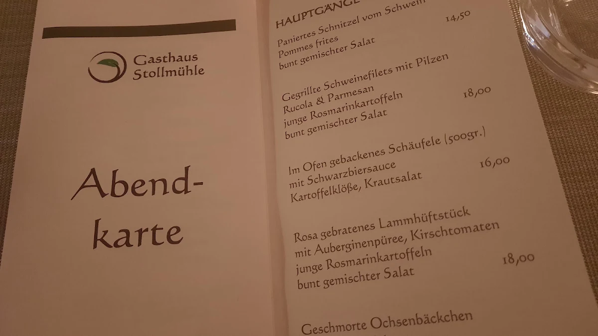 Speisekarte photo 3