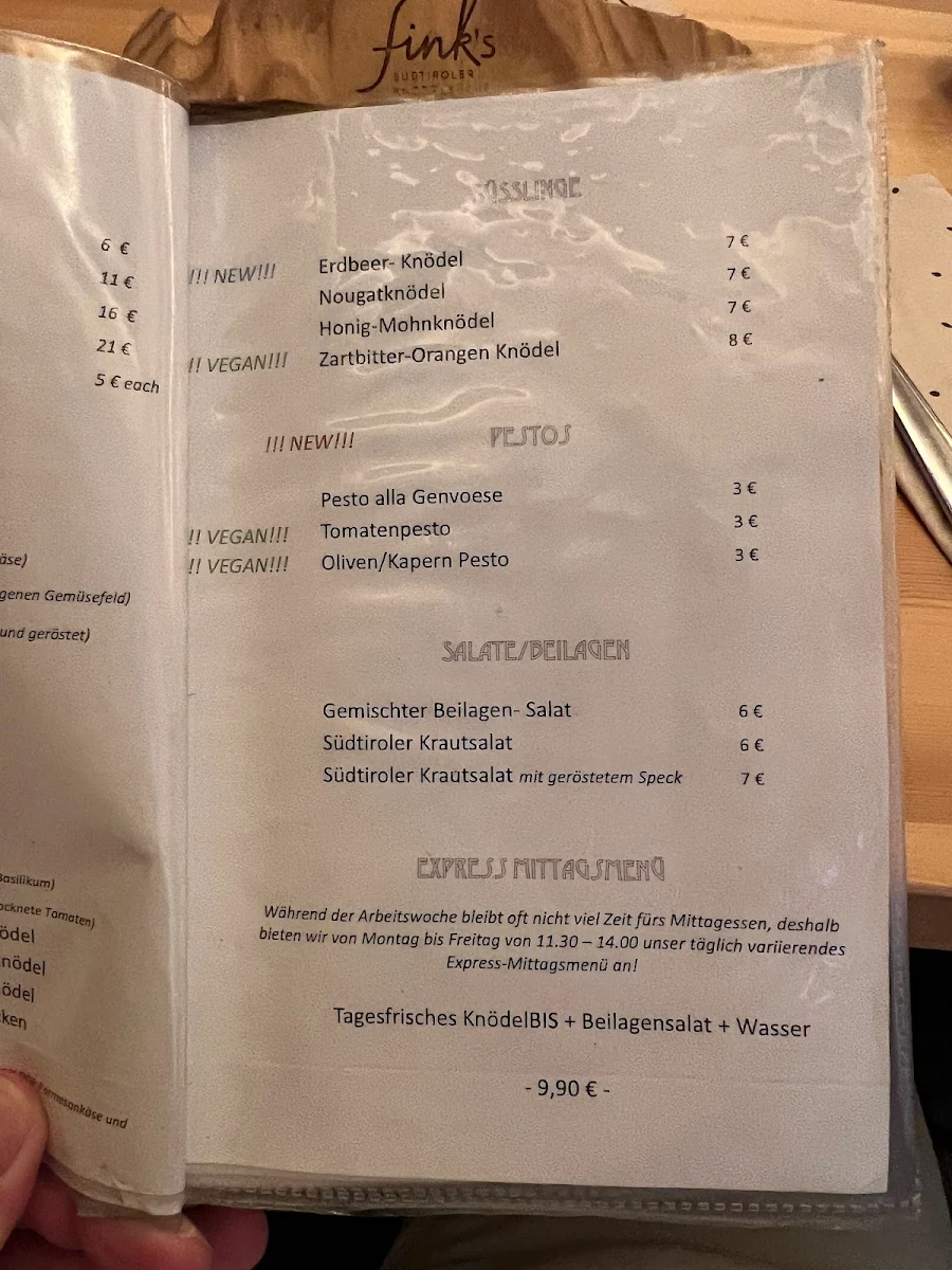 Speisekarte photo 10
