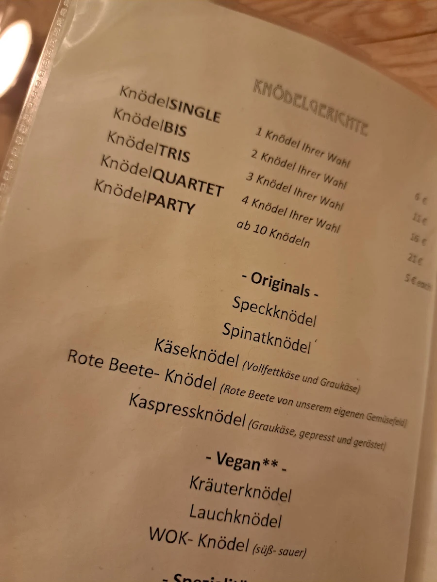 Speisekarte photo 5