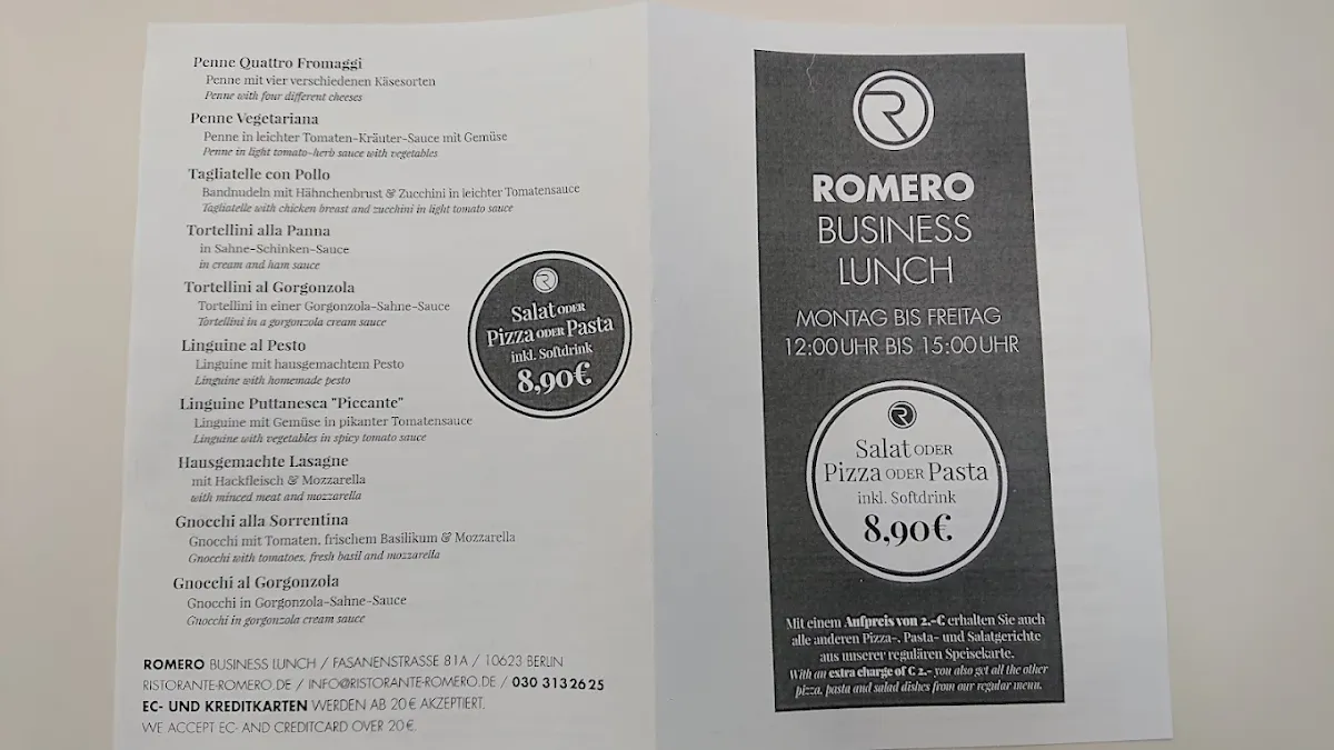 Speisekarte photo 1
