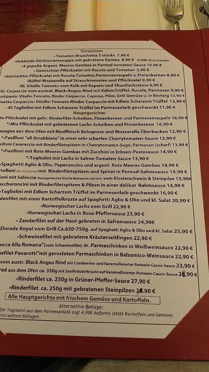 Speisekarte photo 5