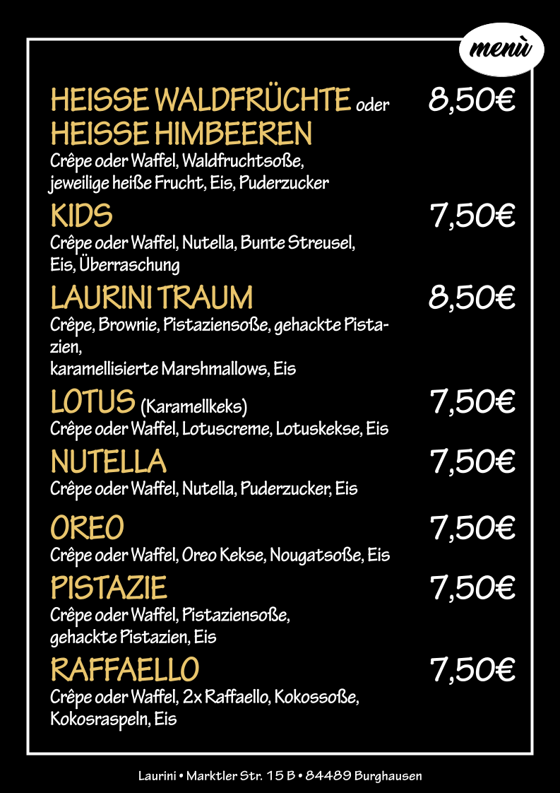 Speisekarte photo 9