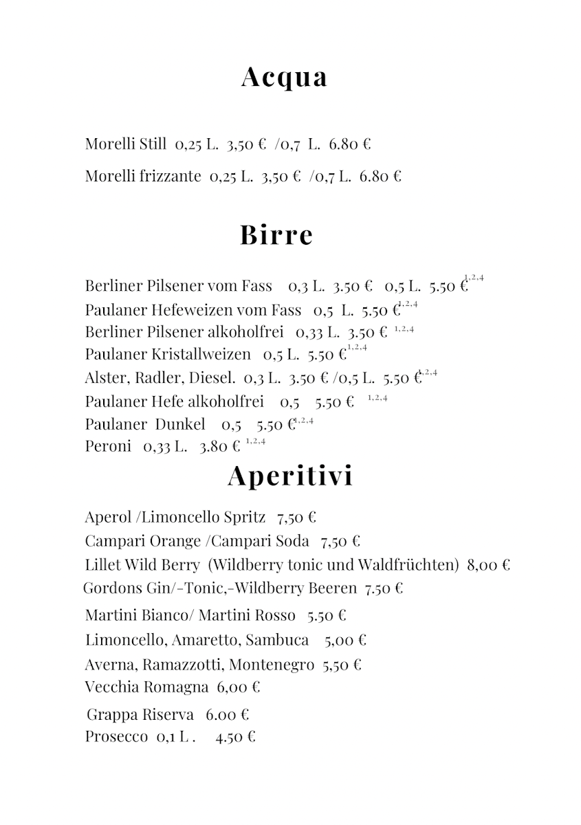 Speisekarte photo 8