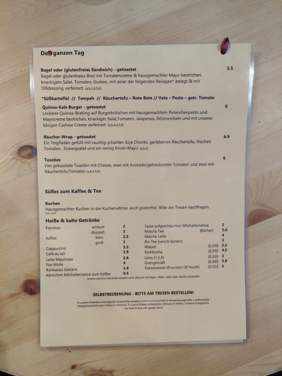 Speisekarte photo 1