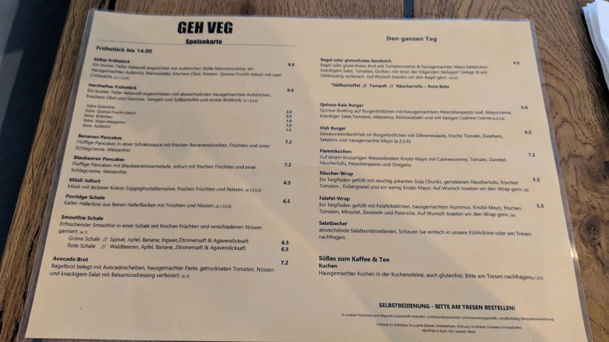 Speisekarte photo 8
