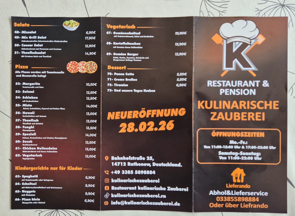 Speisekarte photo 2