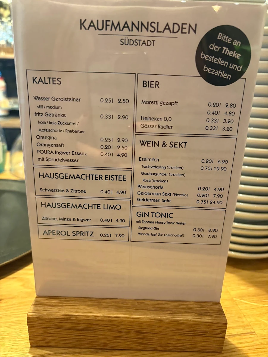 Speisekarte photo 1
