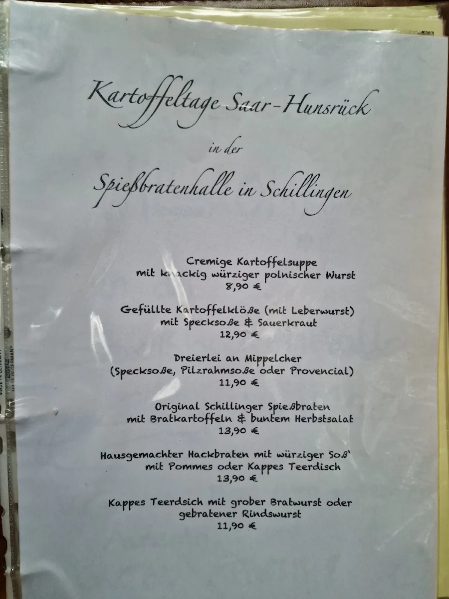 Speisekarte photo 3