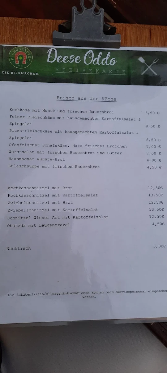 Speisekarte photo 4
