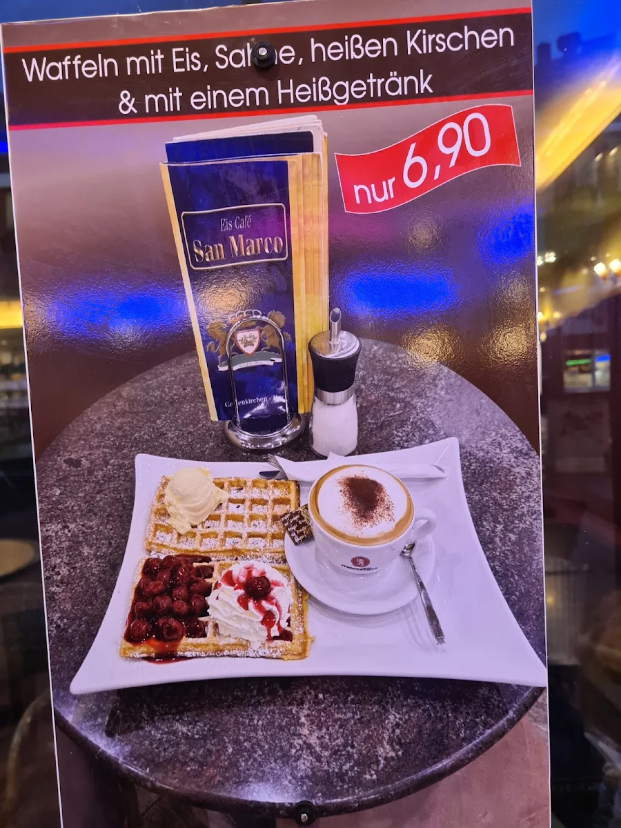 Speisekarte, Marco San Eiscafe