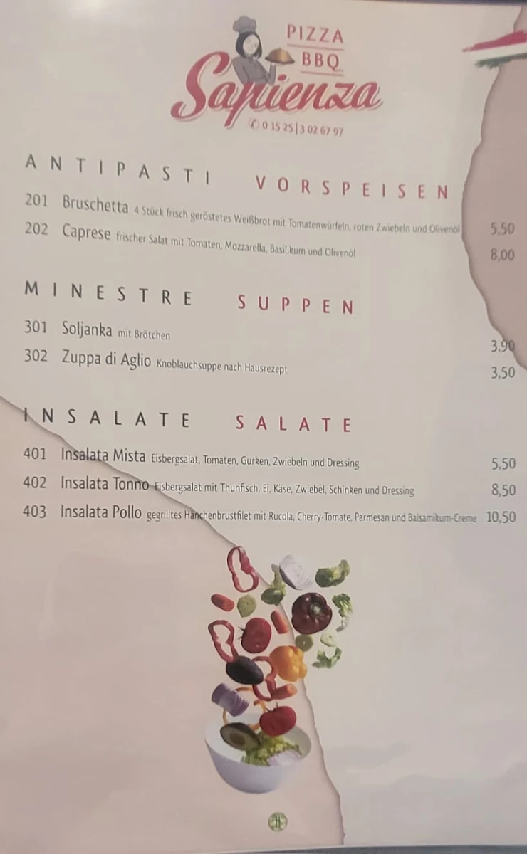 Speisekarte photo 1