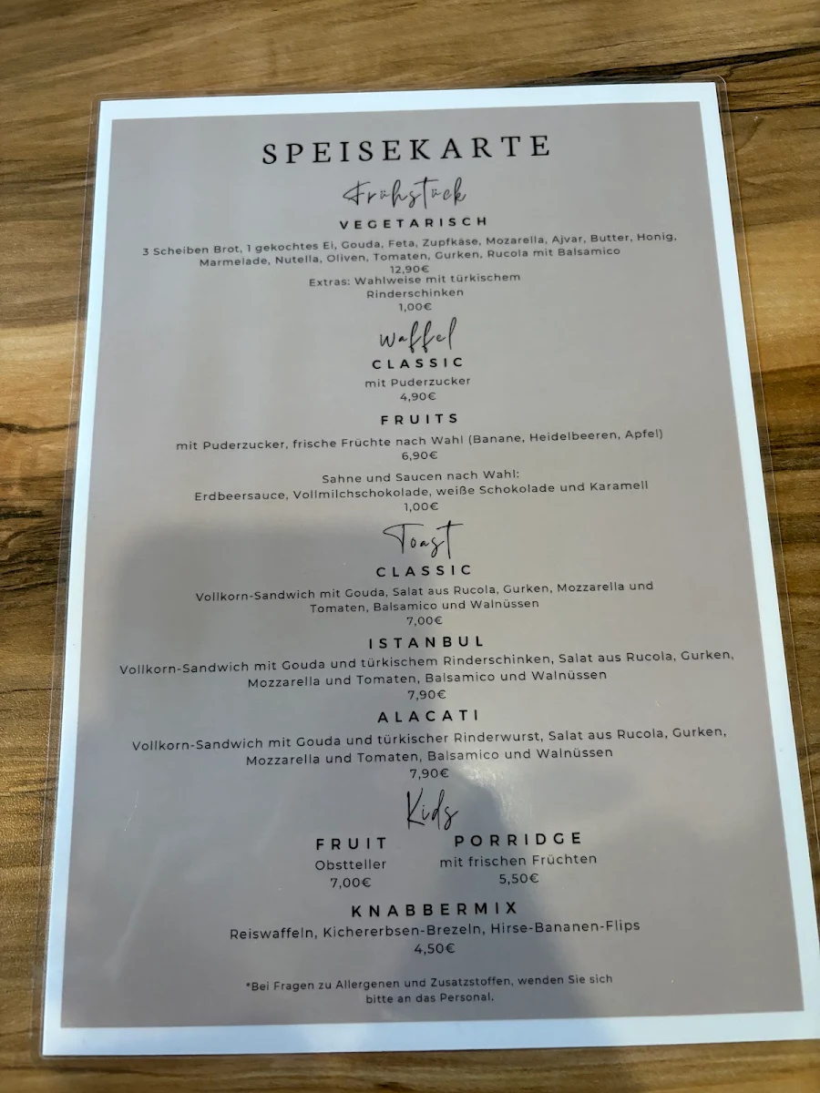 Speisekarte photo 1