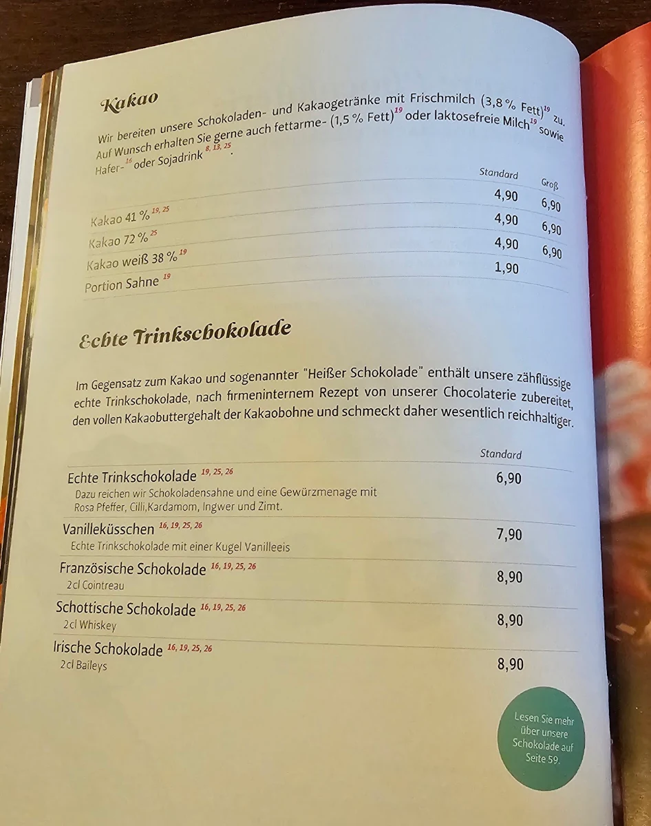 Speisekarte photo 3