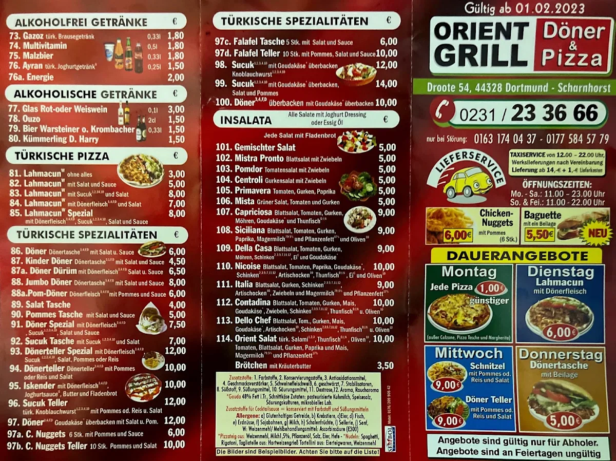 Speisekarte photo 5