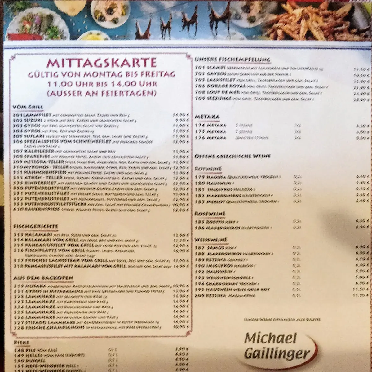 Speisekarte photo 5
