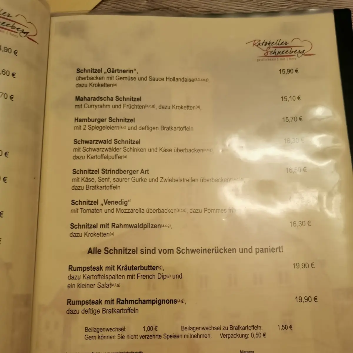 Speisekarte photo 8