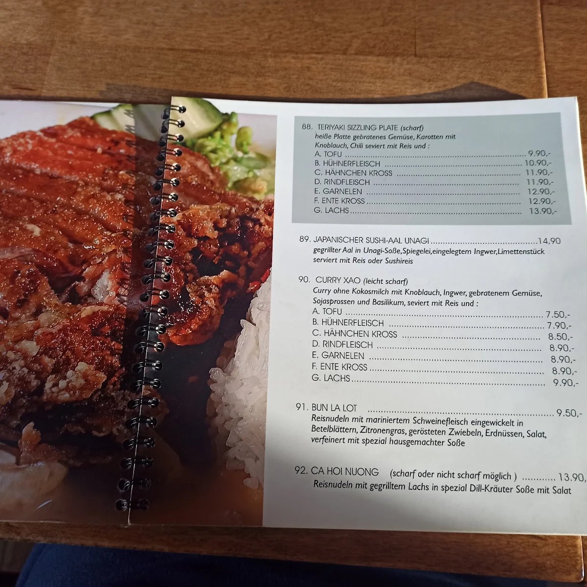 Speisekarte photo 2