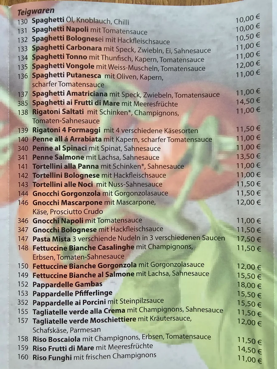 Speisekarte photo 2