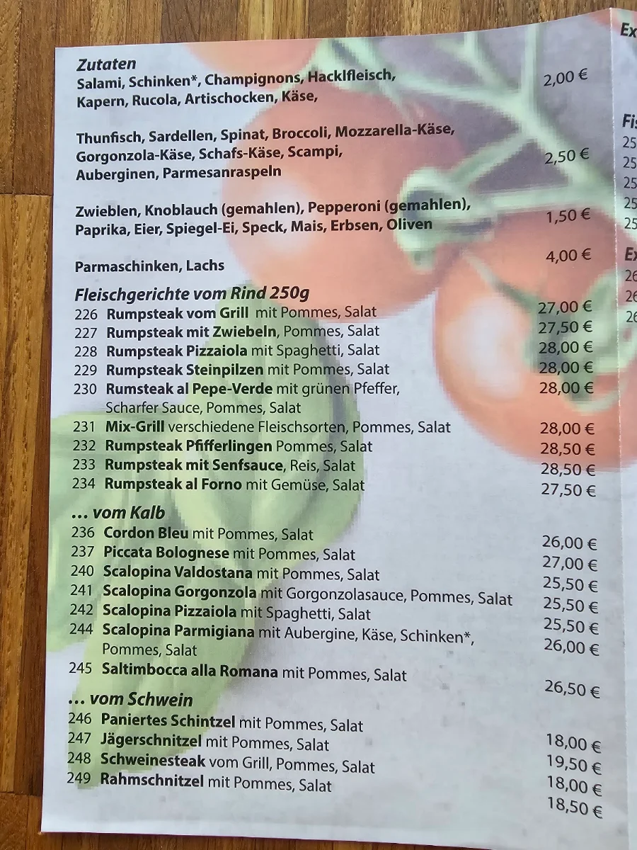Speisekarte photo 8