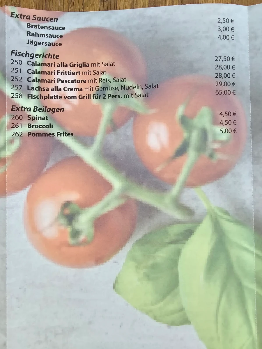 Speisekarte photo 9