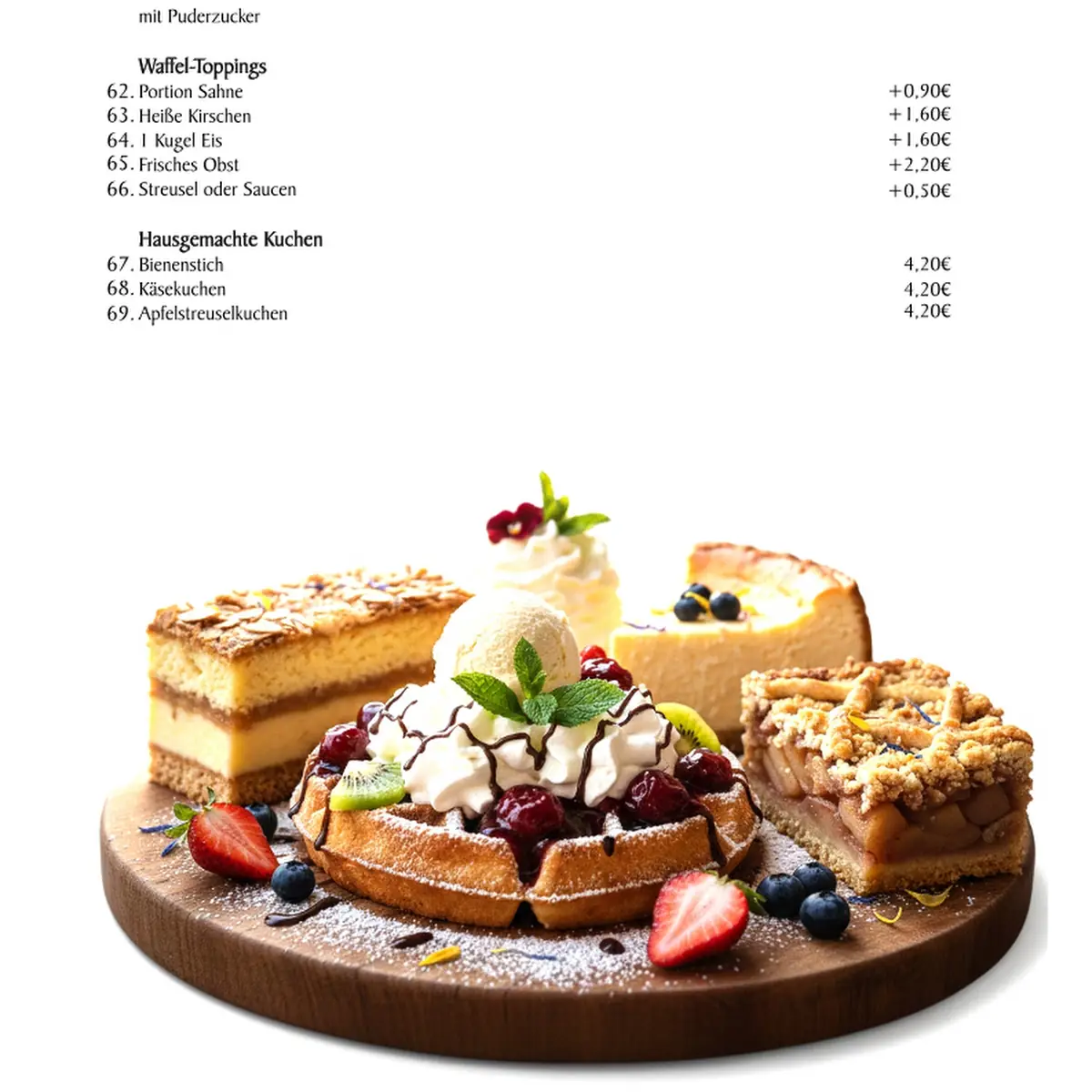 Speisekarte photo 1