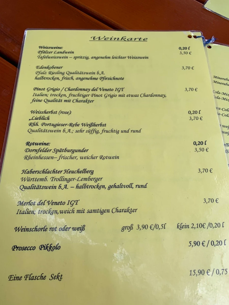 Speisekarte photo 1