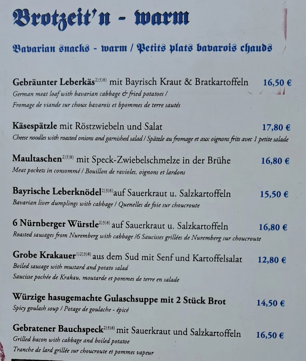Speisekarte photo 10