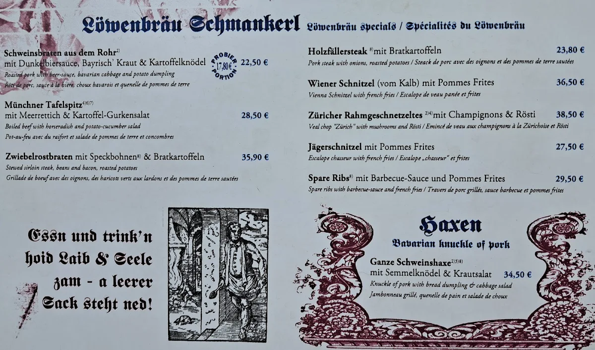 Speisekarte photo 5