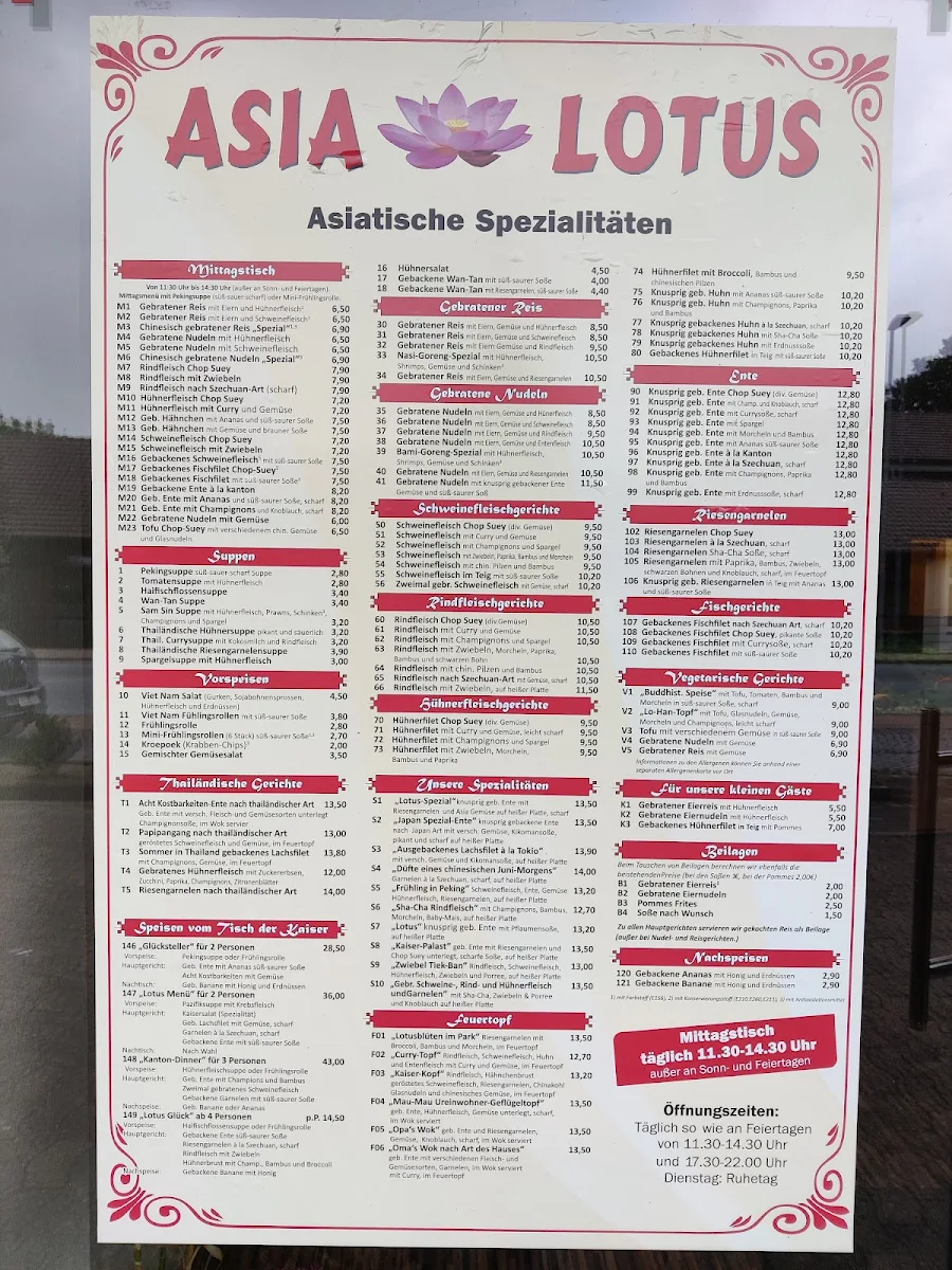 Speisekarte photo 2