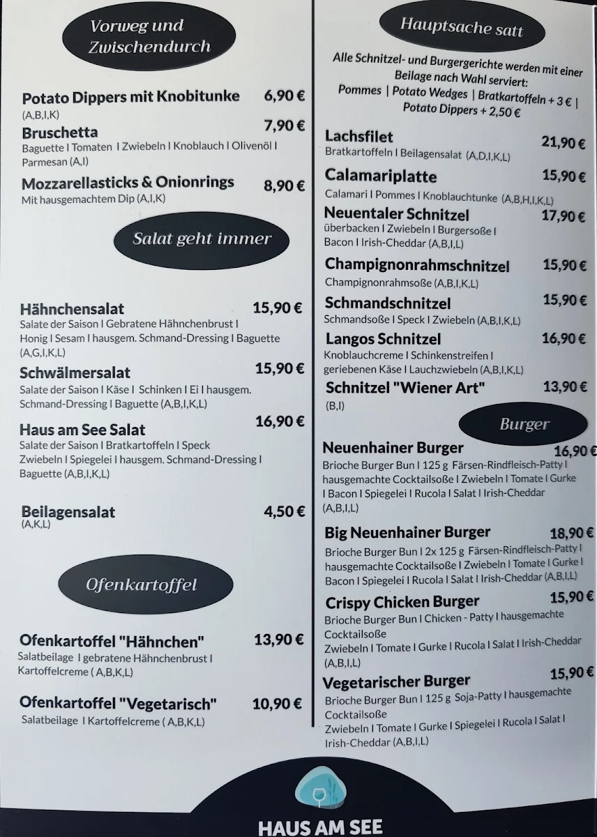 Speisekarte photo 1