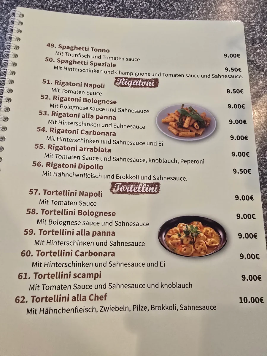 Speisekarte photo 3