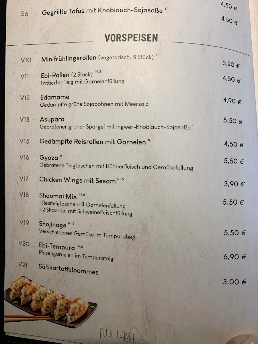 Speisekarte photo 2