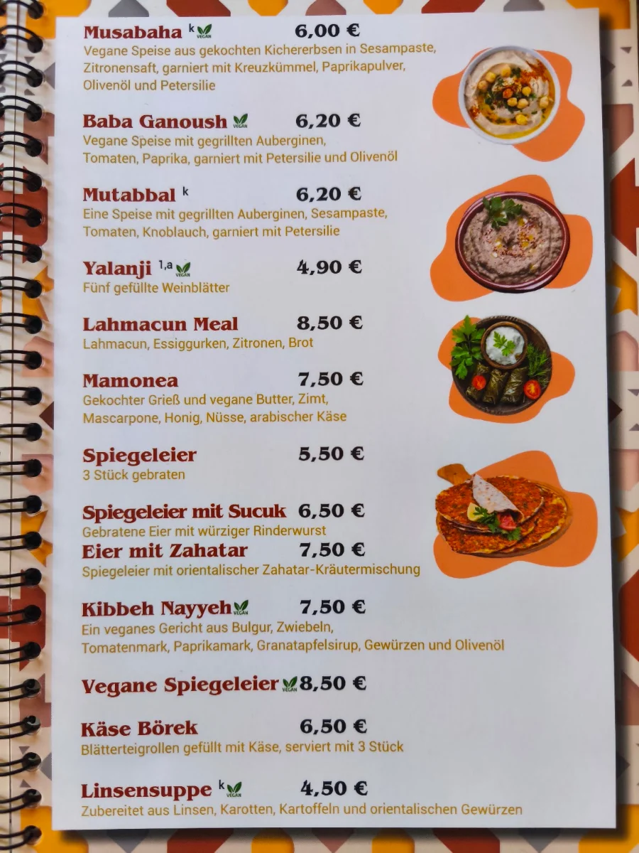 Speisekarte photo 1