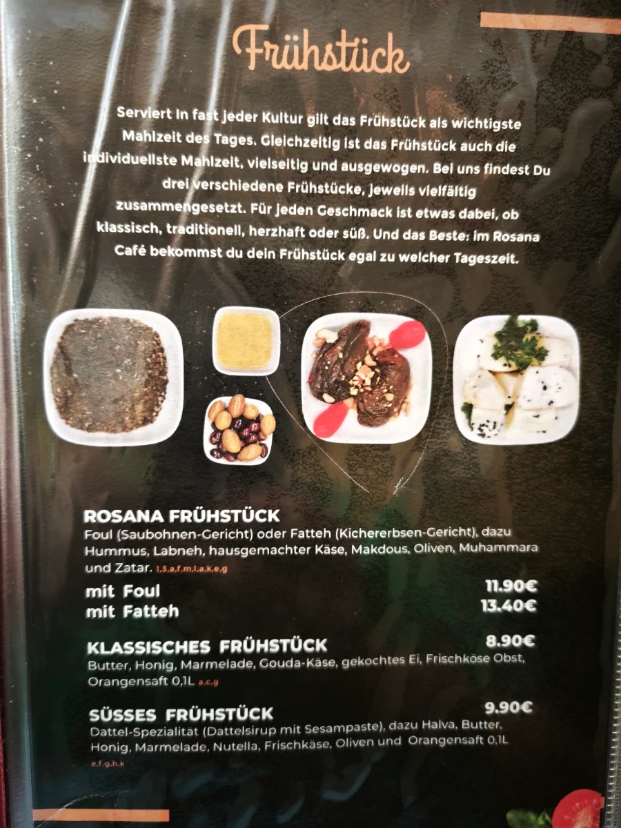 Speisekarte photo 2