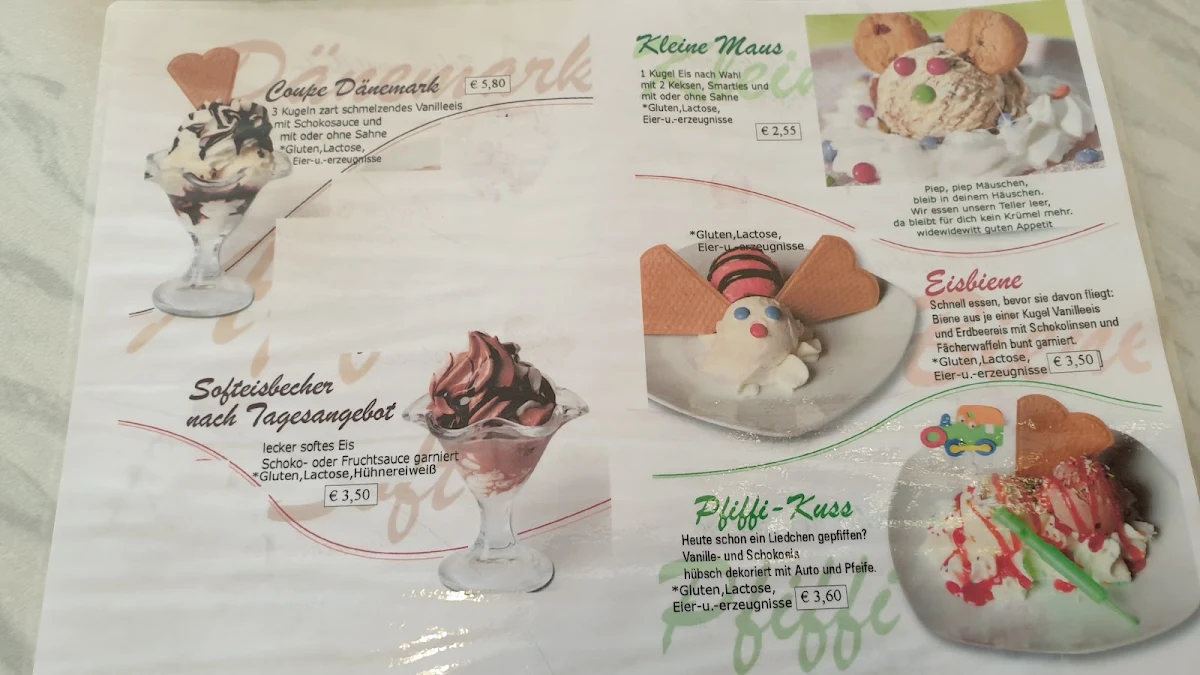 Speisekarte, Unser Bäcker Reinhold - Café Mirow