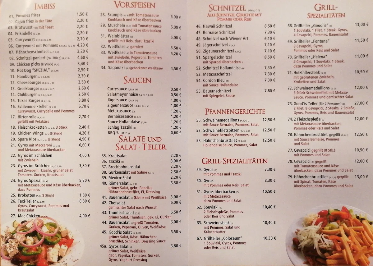 Speisekarte photo 3