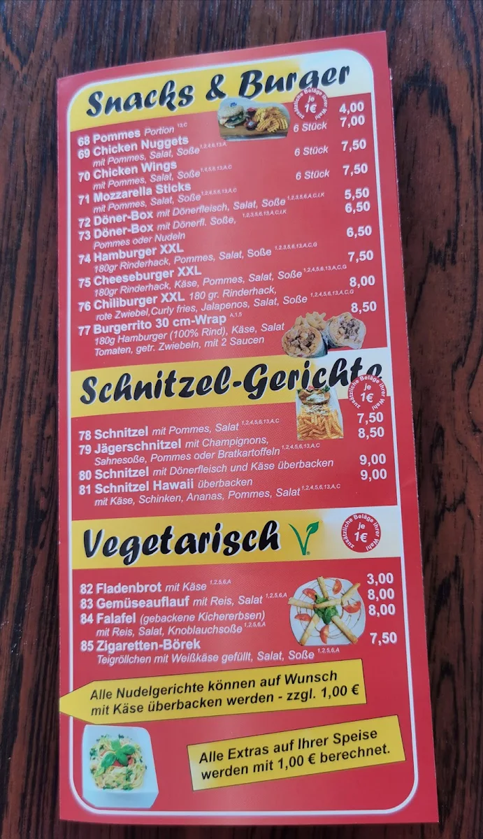 Speisekarte photo 3