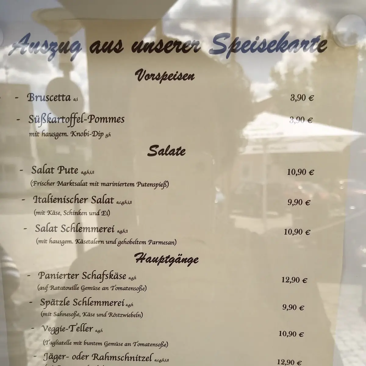 Speisekarte photo 4