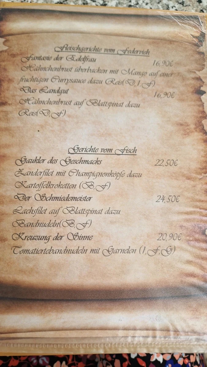 Speisekarte photo 1