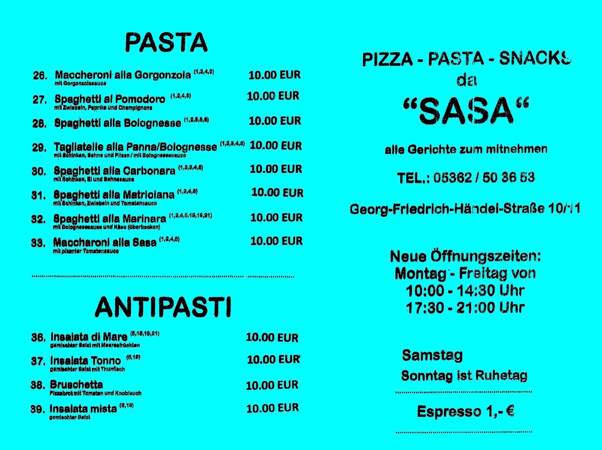 Speisekarte photo 2